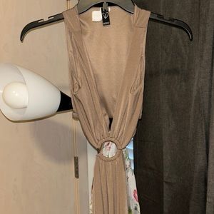 Windsor brown tan dress